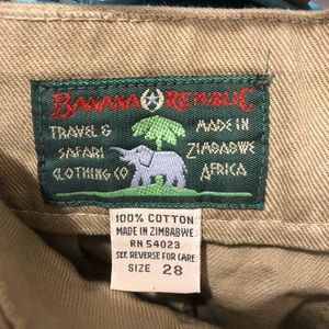 RARE find - original Banana Republic Gurkha shorts